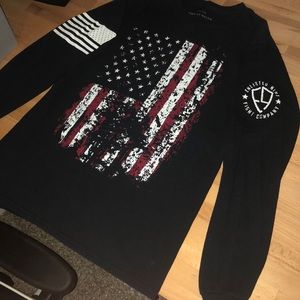 Black long sleeve men’s t-shirt